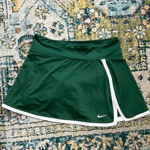 Green Nike Tennis Skirt